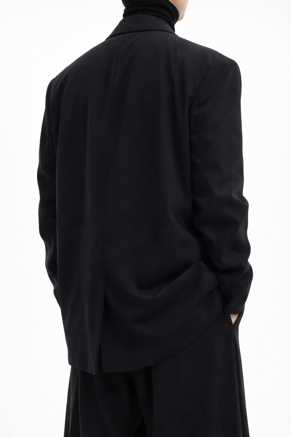 Sculpted Wrap Blazer