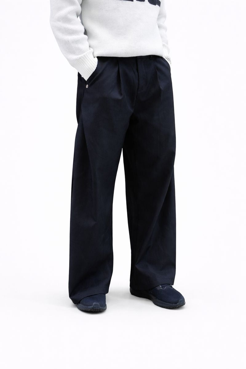 The Pleated Trouser - Noir