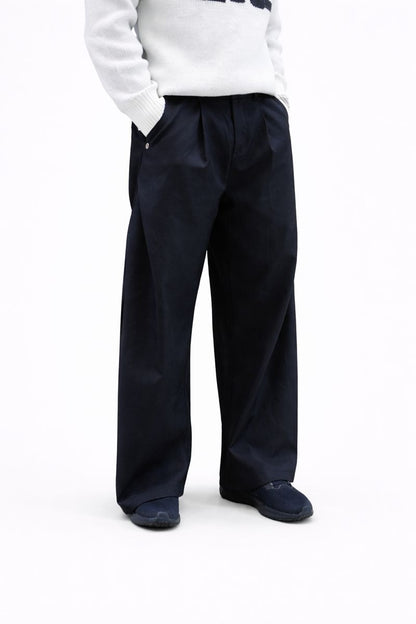 The Pleated Trouser - Noir