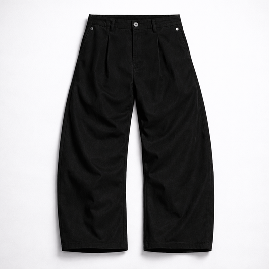 The Pleated Trouser - Noir