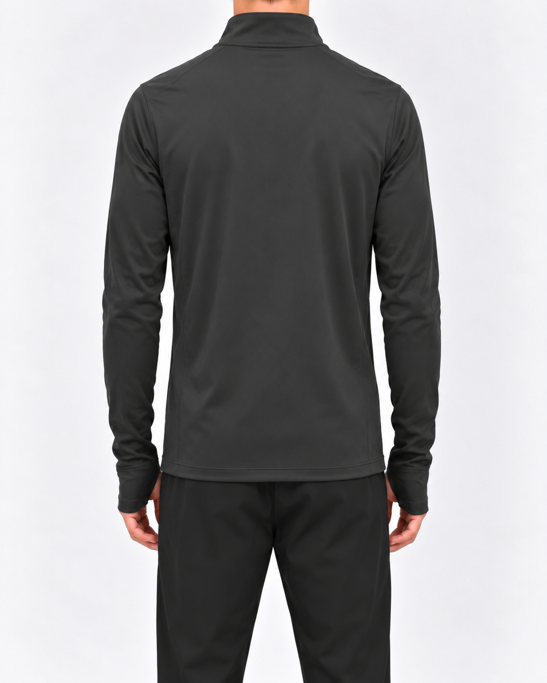 Pullover Sports Top - Charcoal