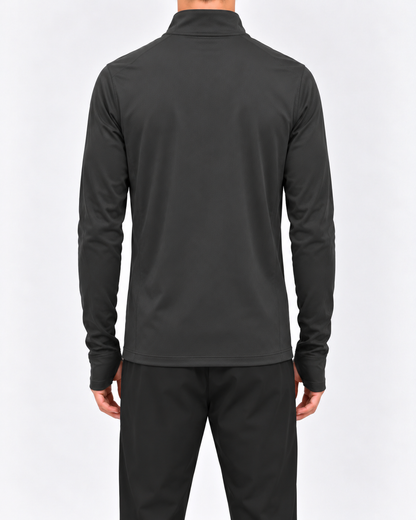 Pullover Sports Top - Charcoal